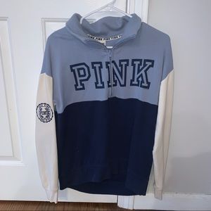Victorias Secret PINK Quarter Zip Pullover Size S